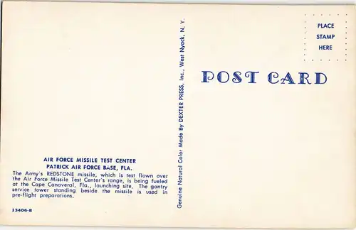 Cocoa Beach AIR FORCE MISSILE TEST CENTER PATRICK AIR FORCE BASE, FLA. 1969