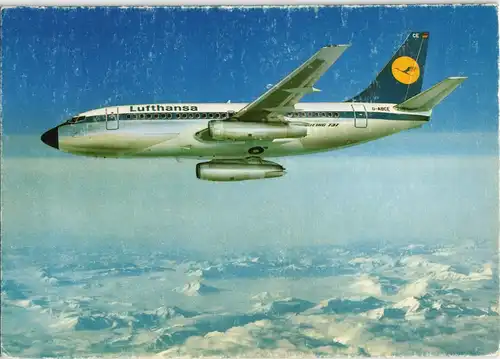 Ansichtskarte  Lufthansa Boeing Lufthansa B 737 Flugwesen - Flugzeuge 1978