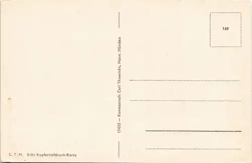 Ansichtskarte Göttingen Am Rathaus und Johanniskirche 1931