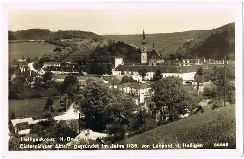 Heiligenkreuz (Niederösterreich) Zisterzienser-Abtei Stift Heiligenkreuz 1932