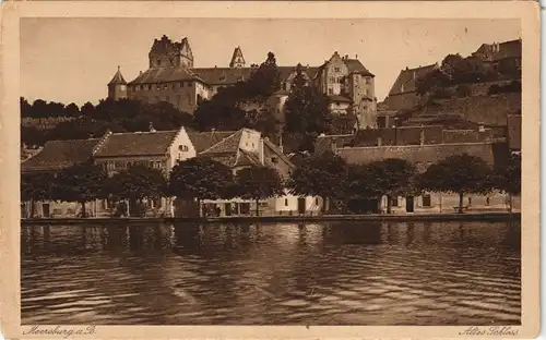 Ansichtskarte Meersburg Altes Schloß / Burg Meersburg 1928