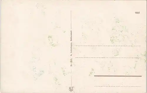 Ansichtskarte Ilsenburg (Harz) Waterfall/Ilsefälle-Ilsetal am Bremerweg 1912