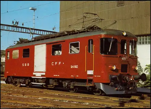 .Schweiz Eisenbahn  Gepäcktriebwagen Schweizerische Bundesbahnen (SBB) 1980