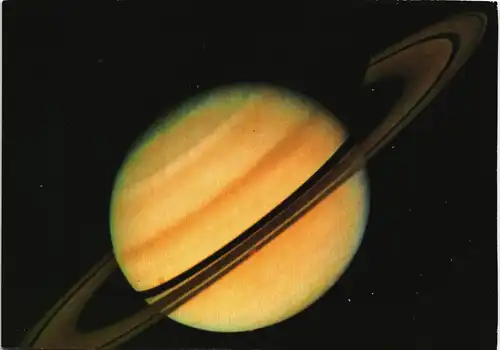 Raumfahrt & Weltall Planet Saturn, photographed by Voyager 1986