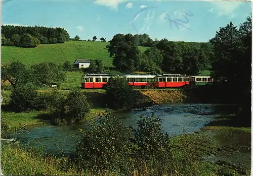 Érezée Son petit tram de l'Aisne (Tram Schienen-Verkehr Belgien) 1976