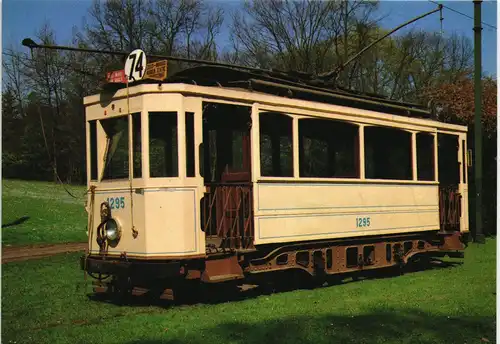 Brüssel Bruxelles Motorcar Tram Historische Straßenbahn Belgien 3 1970