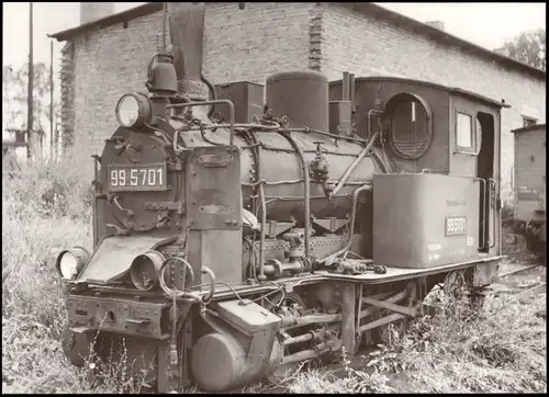 Eisenbahn (Railway) Dampflokomotive Brandenburgische Landesbahn 1970