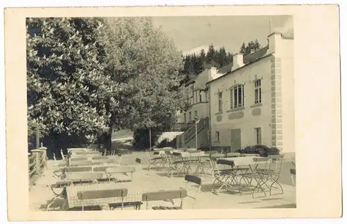 Ansichtskarte Oppach (Oberlausitz) Gaststätte Waldfrieden 1951