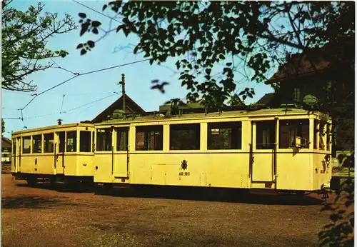 Historische Tram AMUTRA TRAMMUSEUM SCHEPDAAL Spoorauto AR 193 1970