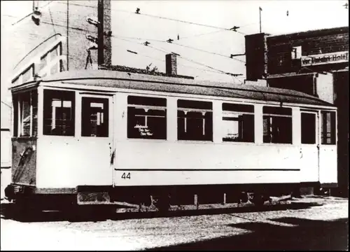 Görlitz Zgorzelec Beiwagen Baujahr 1928 100 Jahre Straßenbahn Görlitz 1980