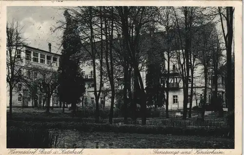 Bad Hermsdorf  Katzbach-Goldberg   Złotoryja Genesungs- und Kinderheim 1929