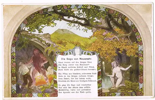 Ansichtskarte Bad Neuenahr-Ahrweiler Kurhaus - Wandgemälde 1926