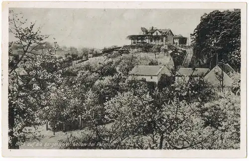 Ansichtskarte Geltow-Schwielowsee Bergmeierei bei Potsdam 1950