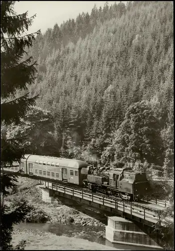 Ansichtskarte  Verkehr & Eisenbahn Dampflokomotive Lok der Baureihe 83 1970