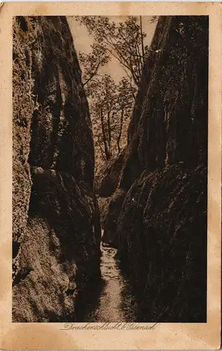 Ansichtskarte Eisenach Drachenschlucht 1926