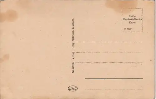 Ansichtskarte Eisenach Drachenschlucht 1926