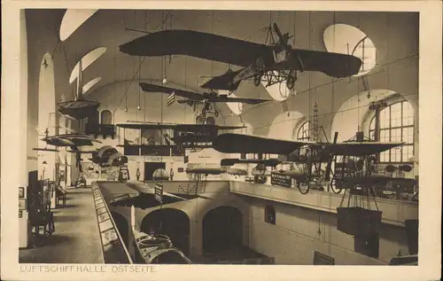 Ansichtskarte München Deutsches Museum - Luftschiffhalle 1925