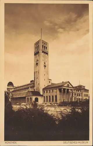 Ansichtskarte München Deutsches Museum 1925