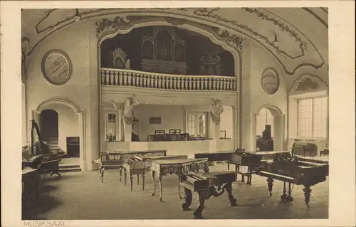 Ansichtskarte München Deutsches Museum Musiksaal 1928 #