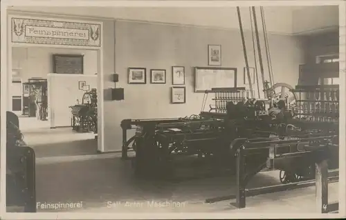 München Deutsches Museum Feinspinnerei Self Actor Maschinen 1925