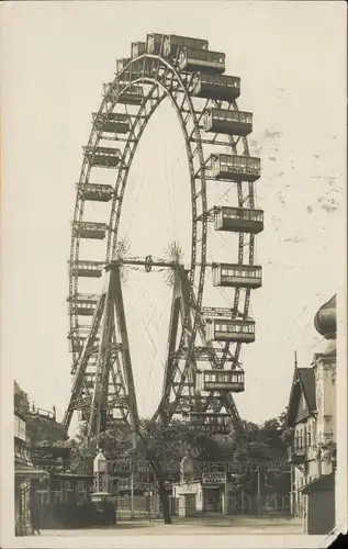 Ansichtskarte Wien Prater - Riesenrad 1927