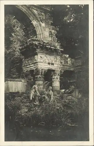 Ansichtskarte Hietzing-Wien Schönbrunn - Röm. Ruine 1927