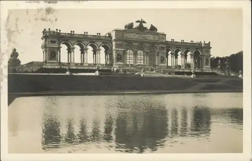Ansichtskarte Hietzing-Wien Schloss Schönbrunn - Gloriette 1927
