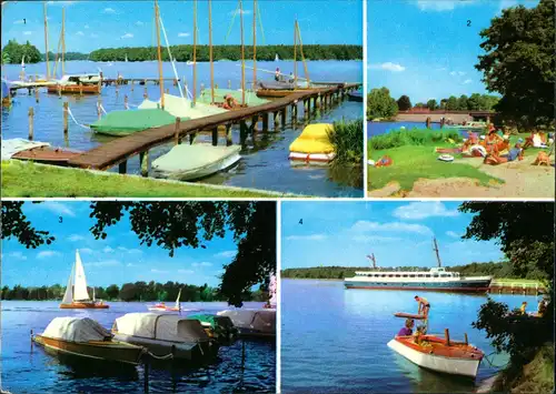 Schmöckwitz-Berlin Seddinsee, Badestelle, Zeuthener See, Krassinsee 1978
