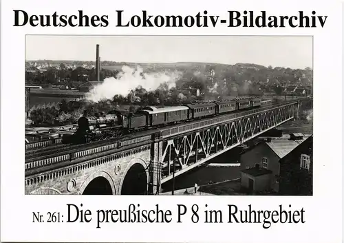 Dampflokomotive Eisenbahn - Die preußische P8 im Ruhrgebiet 1995