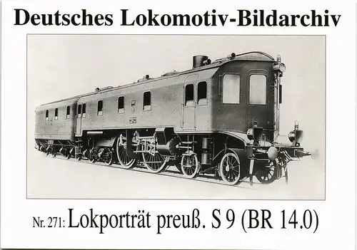 Dampflokomotive Dampflokomotive Eisenbahn Lokporträt preuß. S9 (BR 14.0) 2005