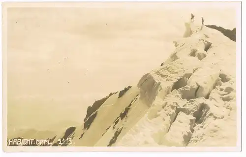 Neustift im Stubaital Habichtgipfel - Bergsteiger 1929 Privatfoto