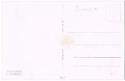 Postcard Danzig Gdańsk/Gduńsk Artushof 1932