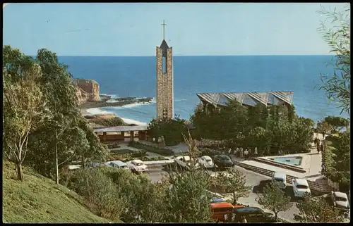 Kalifornien Wayfarers Chapel near Portuguese Bend California 1962