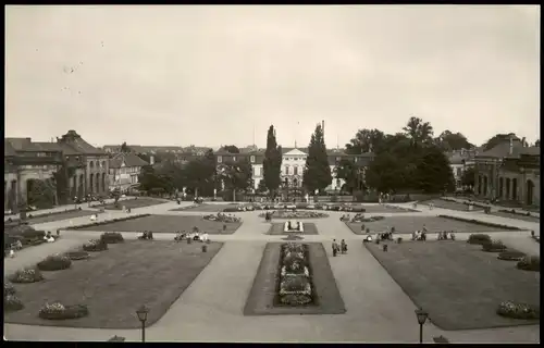 Ansichtskarte Gotha DDR AK Orangerie mit Ingenieurschule 1965