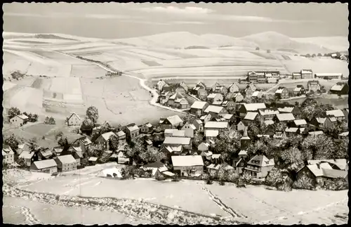 Usseln-Willingen (Upland) Wintersportplatz im Waldecker Upland 1960