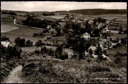 Ansichtskarte Untergolbach (Eifel) Totale 1964
