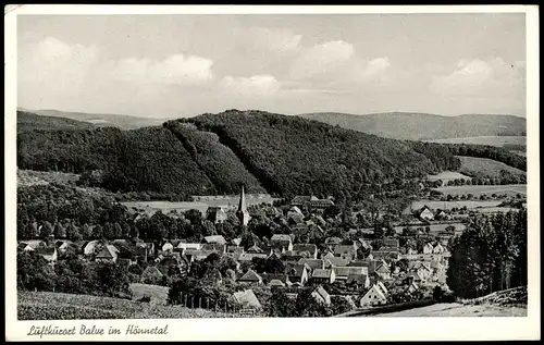 Ansichtskarte Balve Stadt - Hönnetal 1956