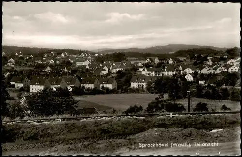Ansichtskarte Sprockhövel Mehrfamilienhaus Siedlung 1965