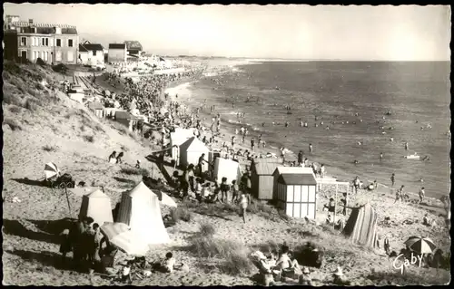 CPA Saint-Gilles-Croix-de-Vie Villa Notre Dame Strand 1967