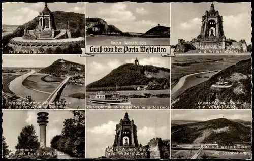 Porta Westfalica Kaiser-Wilhelm-Denkmal - Porta Westfalica - MB 1963