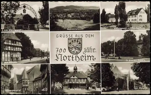 Ansichtskarte Northeim Bleichewall, Am Münster, Am Harztor, uvm 1963