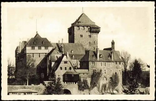 Ansichtskarte Burg an der Wupper-Solingen Burg an der Wupper, Fotokarte 1958