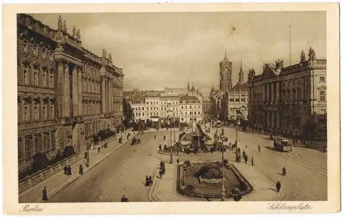 Ansichtskarte Berlin Schloßplatz 1910