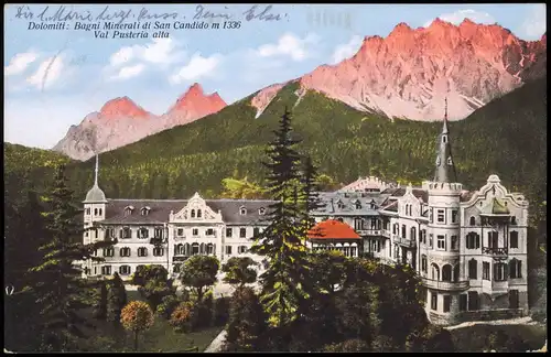.Trentino-Südtirol Dolomiti Bagni Minerali di San Candido Val Pusteria alta 1929
