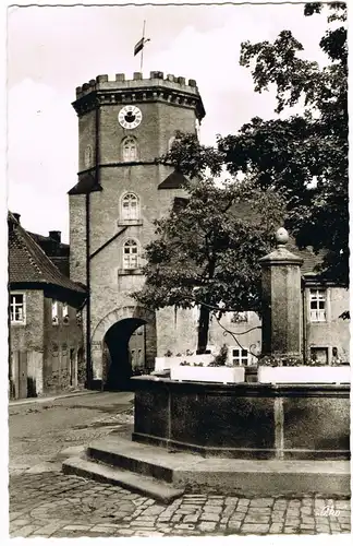 Ansichtskarte Wunsiedel (Fichtelgebirge) Strassen Partie am Koppetentor 1964