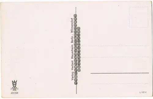 Ansichtskarte Grunewald-Berlin Partie am Dachsgrund 1932