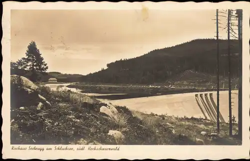 Schluchsee Kurhaus Seebrugg am Schluchsee, südl. Hochschwarwald 1937