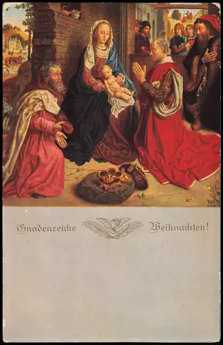 Künstlerkarte: Gemälde / Kunstwerke Jos Magos Heilige Drei Könige 1913