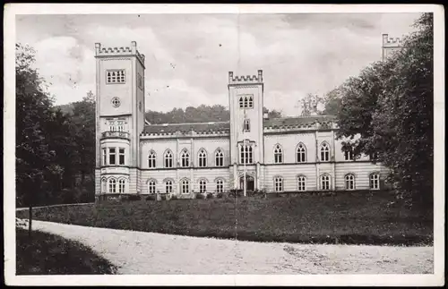 Ansichtskarte Hosterwitz-Dresden Gruppen-Luftschutzschule 1941