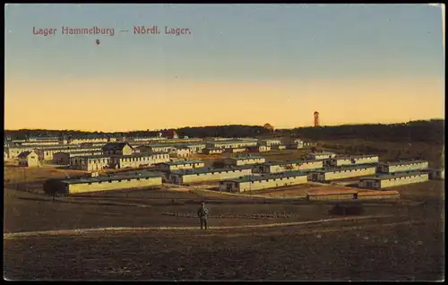 Ansichtskarte Hammelburg Truppenübungsplatz - Nördliches Lager 1914